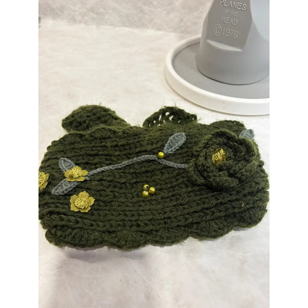Handmade olive green